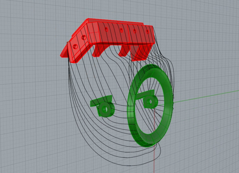 Skeleton rendered